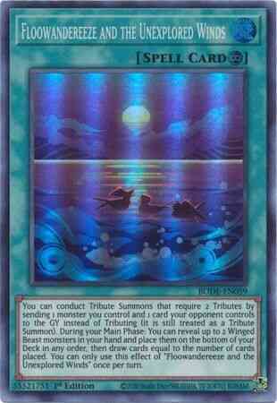 Floowandereeze and the Unexplored Winds - BODE-EN059 - Super Rare - 1st Edition