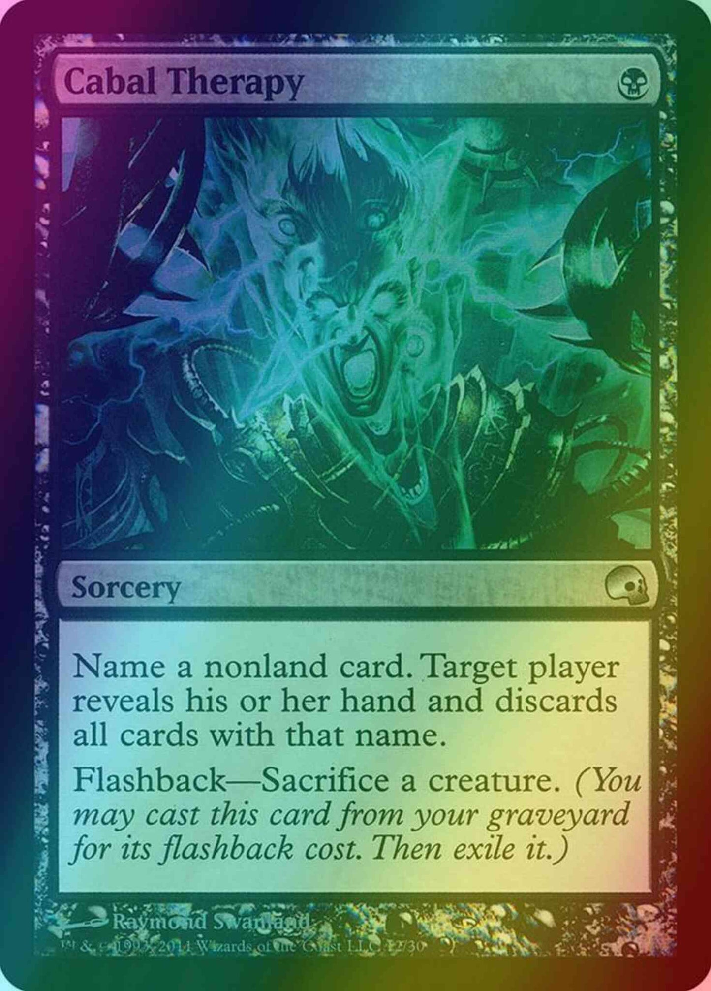 Cabal Therapy [12] [Premium Deck Series: Graveborn] [Foil]