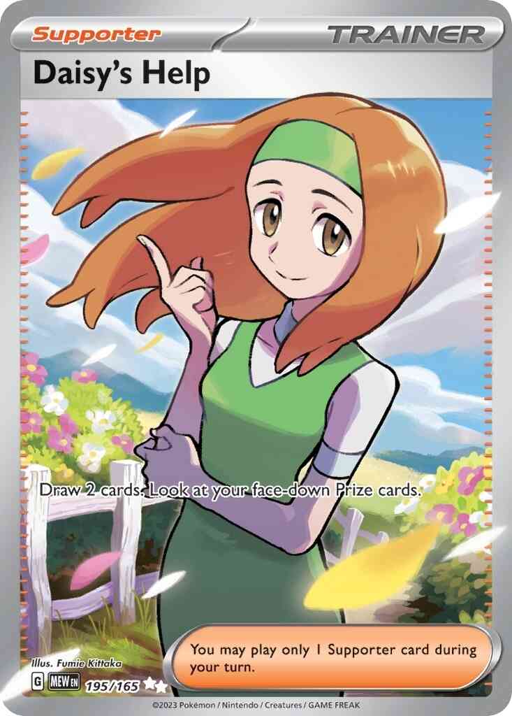 Daisy's Help - 195/165 - Ultra Rare [sv035-195] [Ultra]