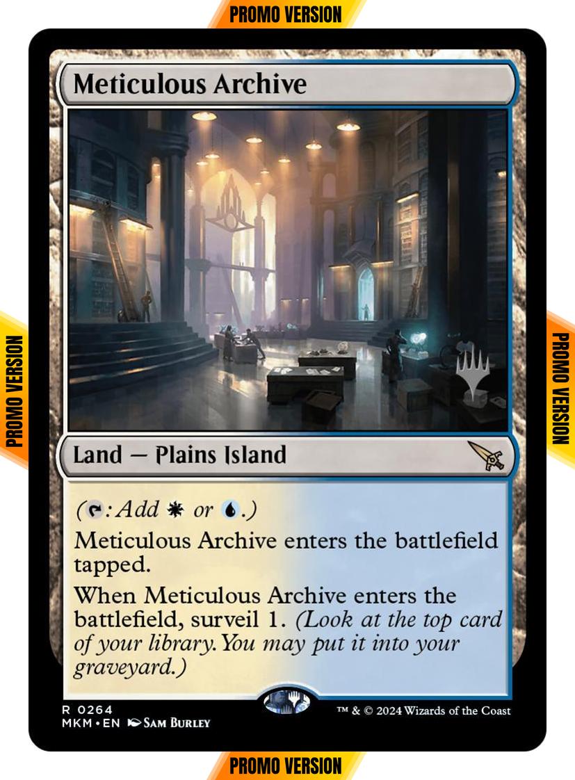 Meticulous Archive [264p] [Promo Pack] [Murders at Karlov Manor: Promos] [Non-Foil]