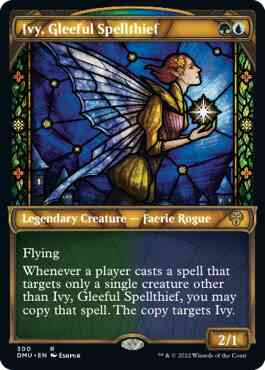 Ivy, Gleeful Spellthief [300] [Stained Glass Showcase] [Dominaria United] [Non-Foil]