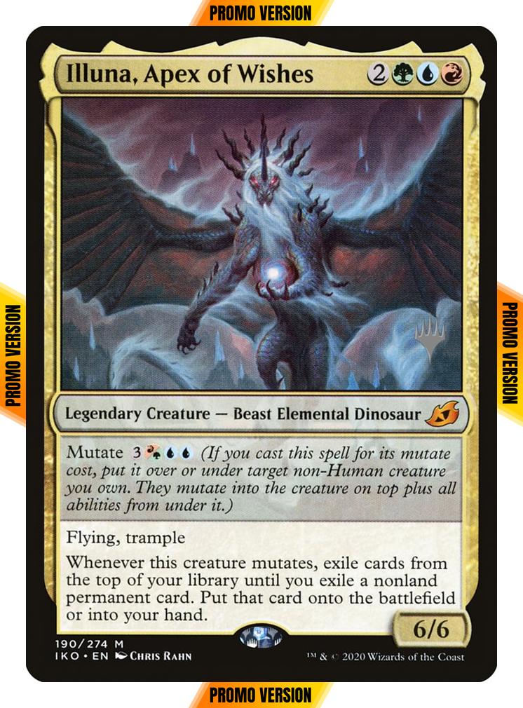 Illuna, Apex of Wishes [Promo Pack] [190p] [Ikoria: Lair of Behemoths Promos] [Foil]