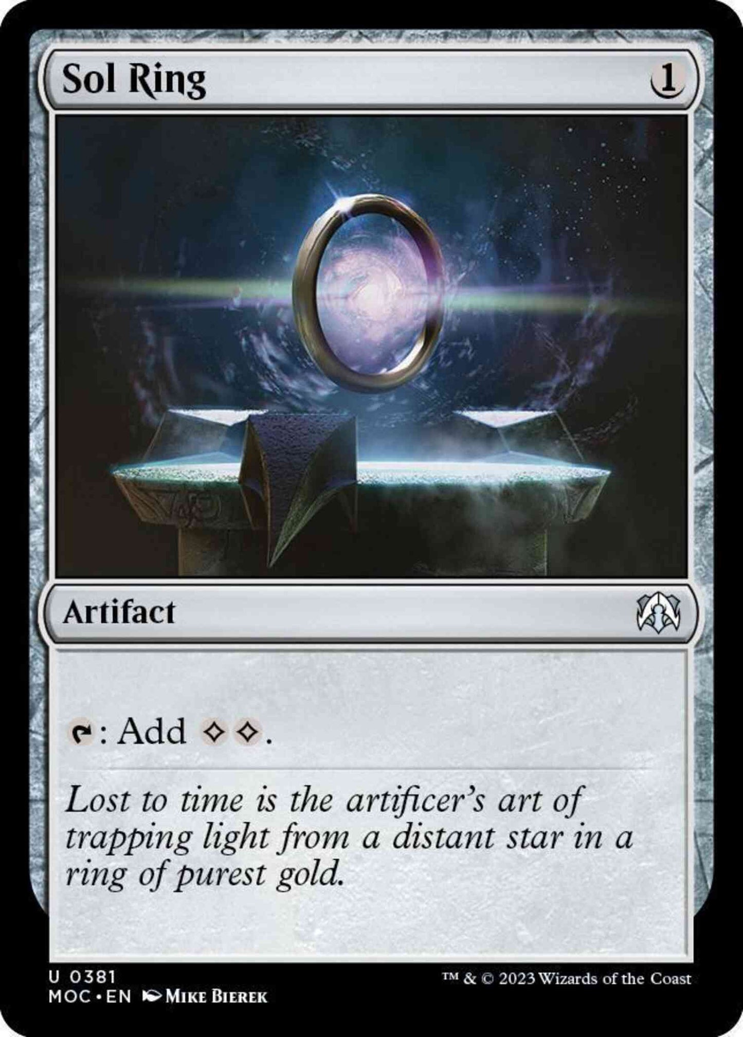 Sol Ring [381] [March of the Machine: Commander] [Non-Foil]