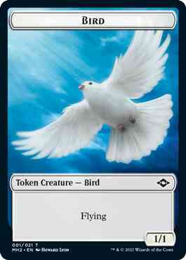 Bird Token (01) // Treasure Token (21) [Modern Horizons 2 Tokens] [Non-Foil]