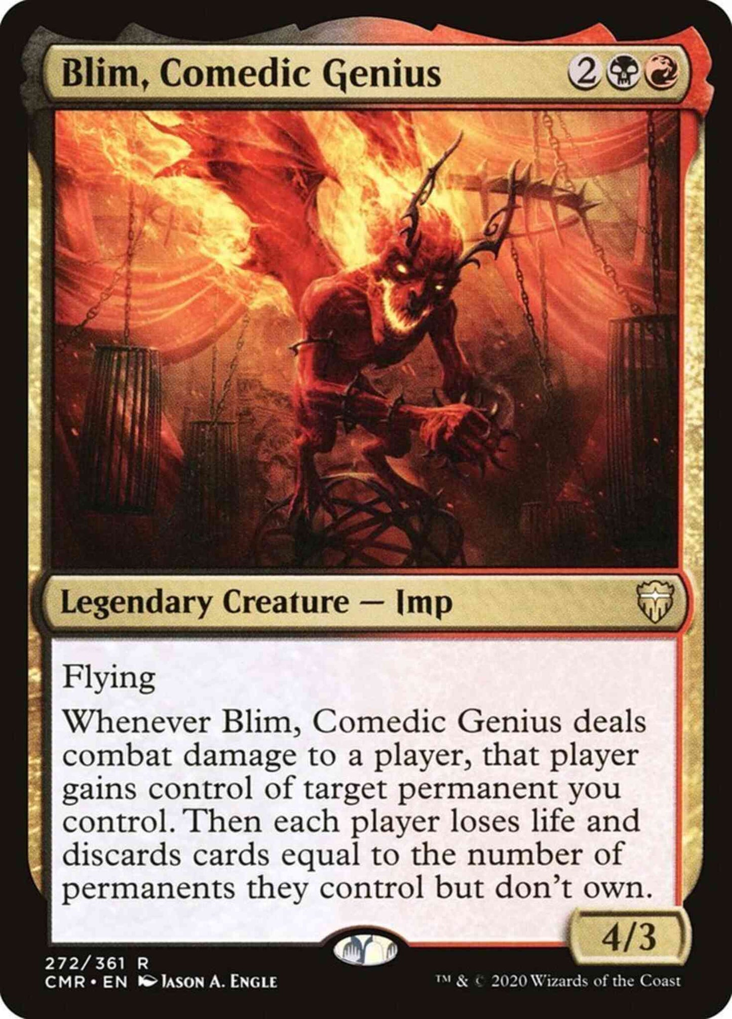 Blim, Comedic Genius [272] [Commander Legends] [Non-Foil]