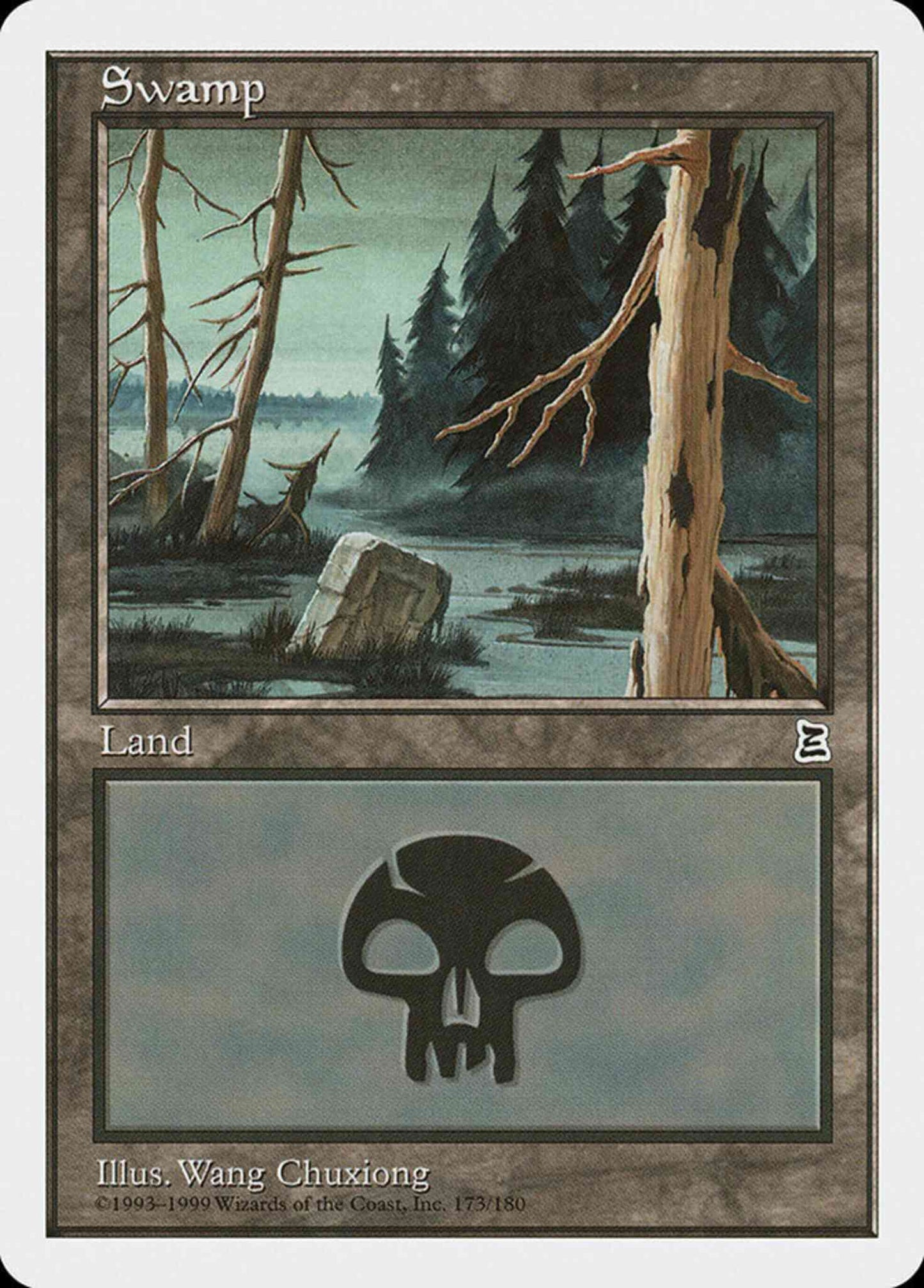 Swamp - Japanese [173] [Japanese Portal Three Kingdoms] [Non-Foil]