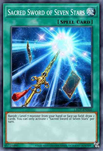 Sacred Sword of Seven Stars - MP14-EN042 - Super Rare - 1st Edition