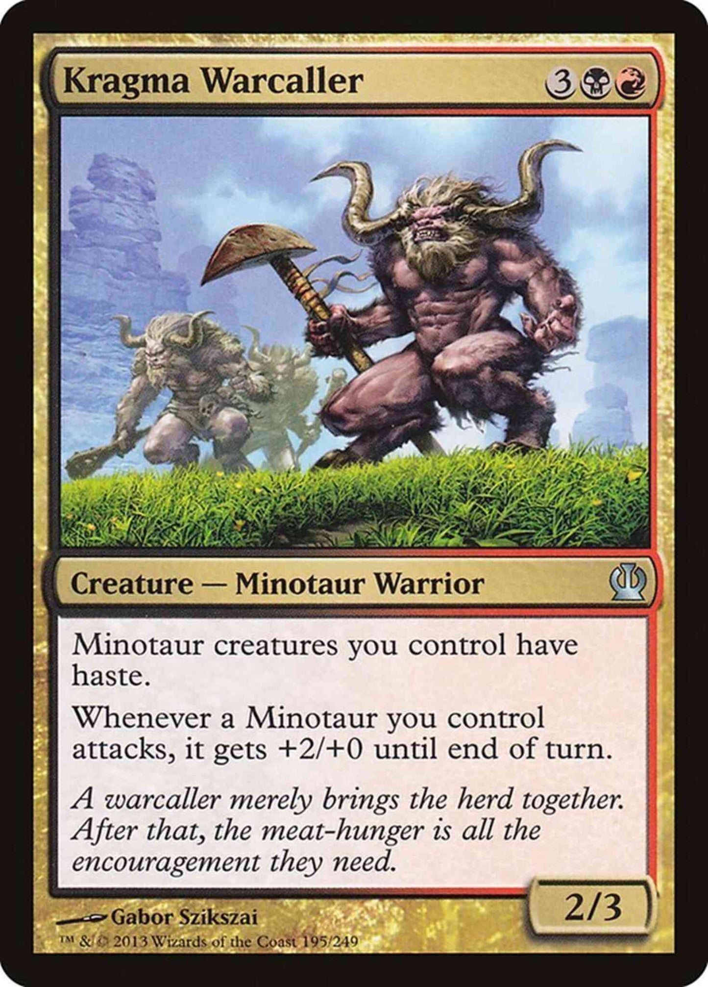 Kragma Warcaller [195] [Theros] [Non-Foil]