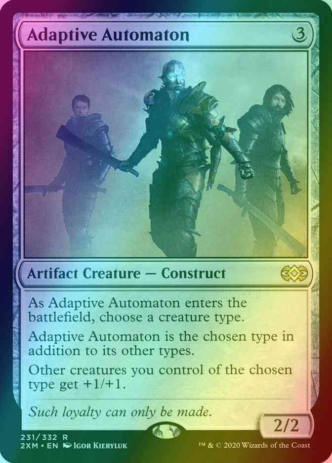 Adaptive Automaton [231] [Double Masters] [Foil]