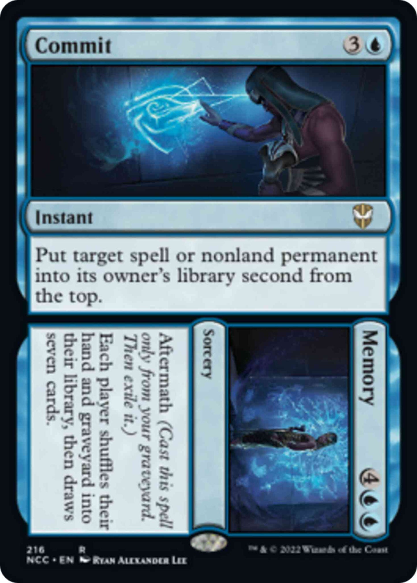 Commit // Memory [216] [Streets of New Capenna: Commander] [Non-Foil]