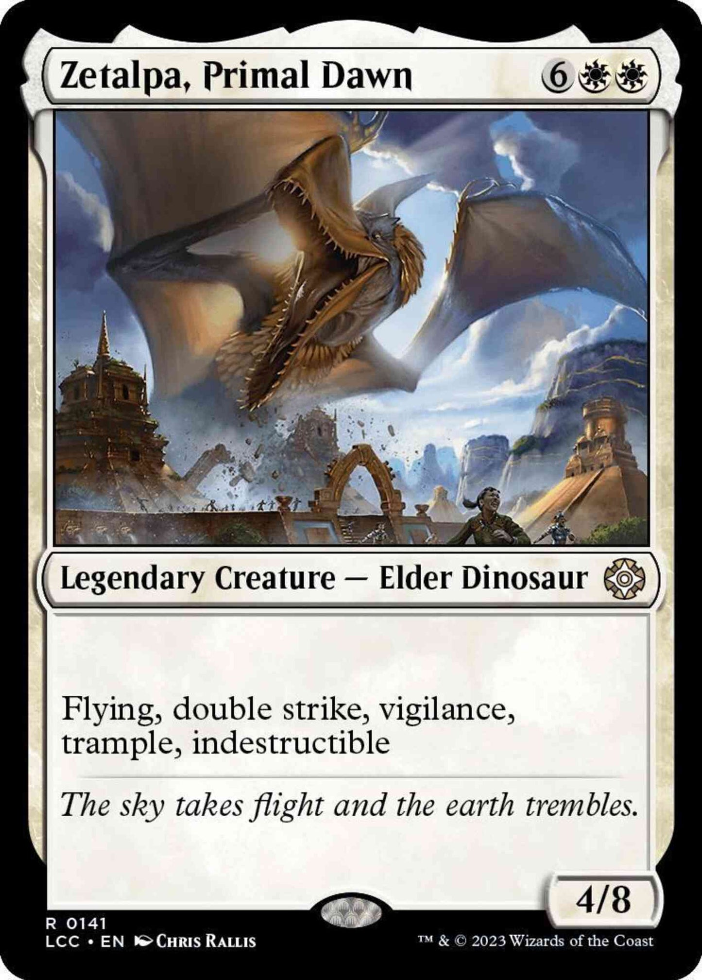 Zetalpa, Primal Dawn [141] [The Lost Caverns of Ixalan: Commander] [Non-Foil]