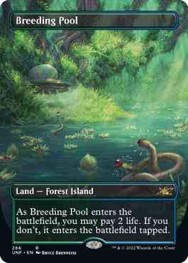 Breeding Pool [286] [Borderless] [Unfinity] [Non-Foil]