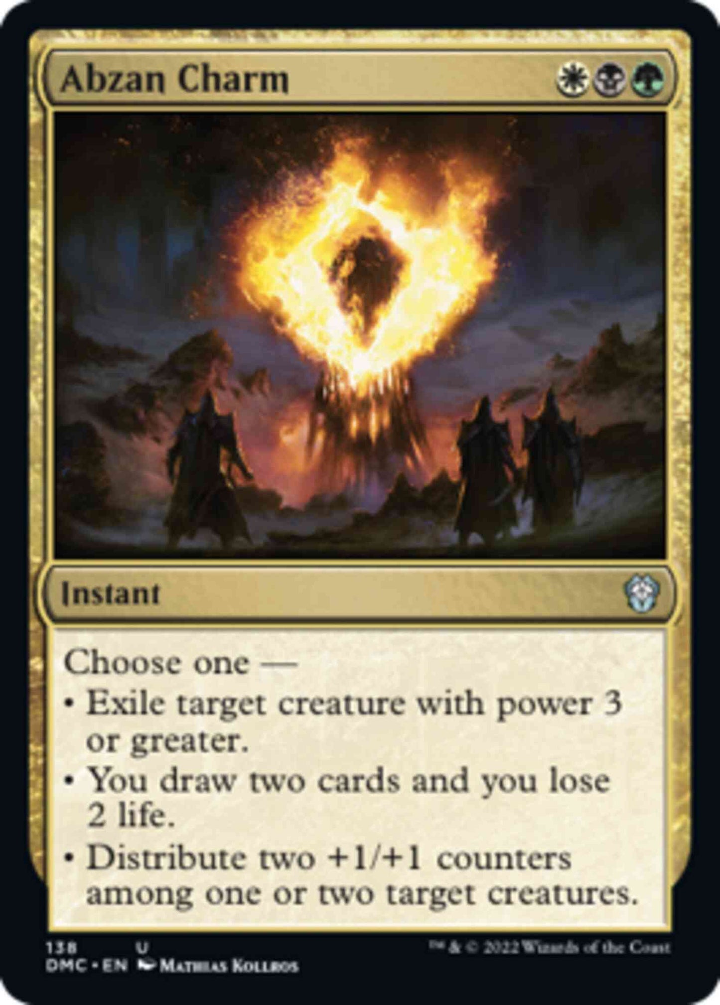 Abzan Charm [138] [Dominaria United: Commander] [Non-Foil]