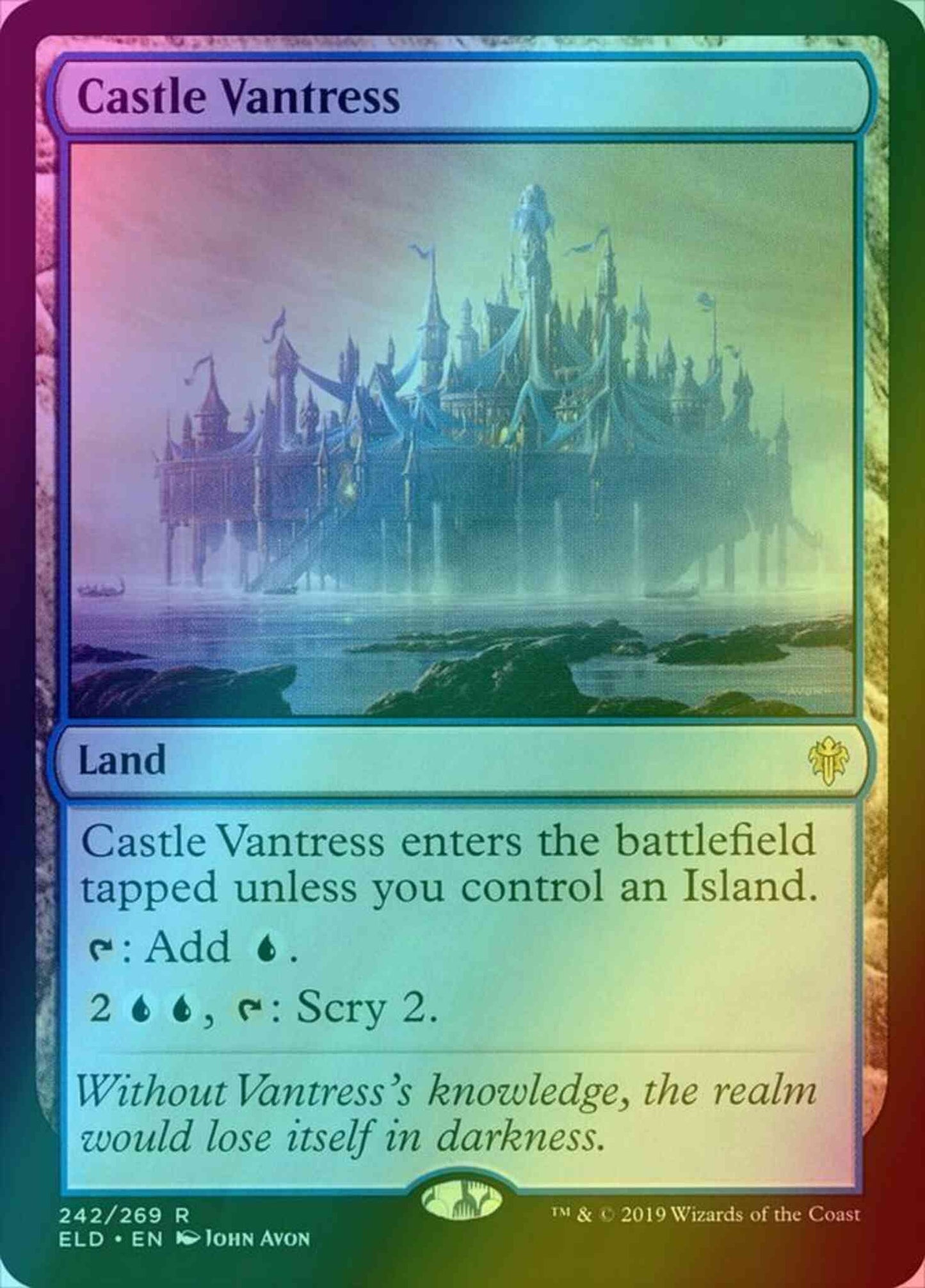 Castle Vantress [242] [Throne of Eldraine] [Foil]
