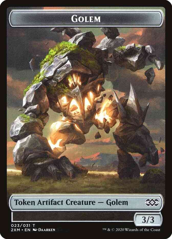 Golem Token [23] [Double Masters Tokens] [Non-Foil]