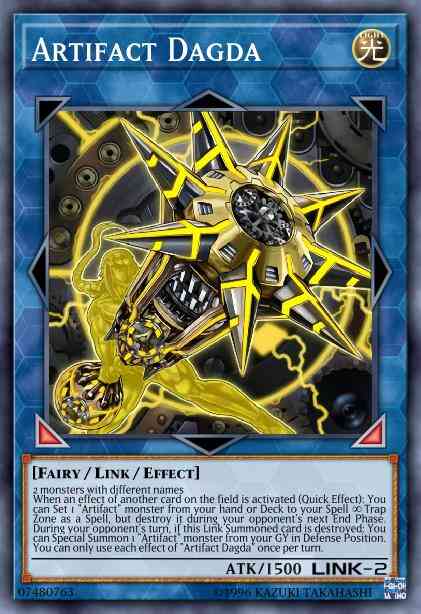 Artifact Dagda - DUOV-EN019 - Ultra Rare - 1st Edition