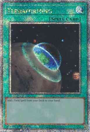 Terraforming - BLMR-EN087 - Quarter Century Secret Rare - 1st Edition