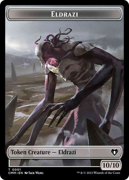 Eldrazi Token (01) // Elephant Token (31) [Commander Masters: Tokens] [Non-Foil]