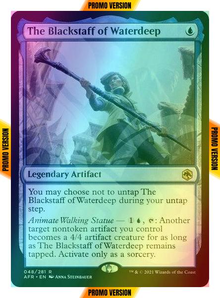 The Blackstaff of Waterdeep [48x] [Ampersand] [Adventures in the Forgotten Realms Promos] [Foil]