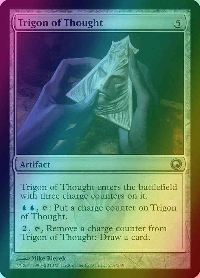 Trigon of Thought [217] [Scars Of Mirrodin] [Foil]