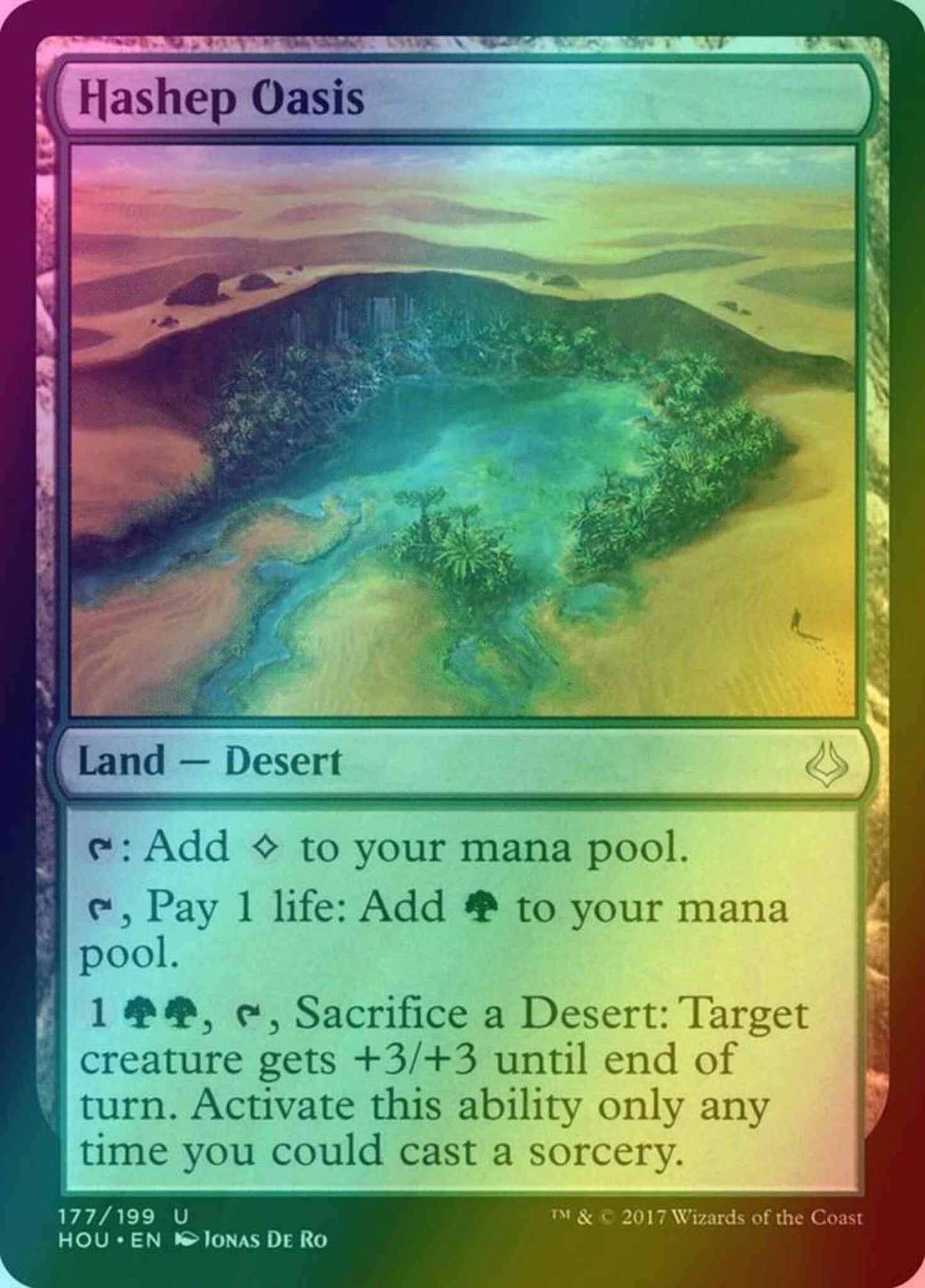 Hashep Oasis [177] [Hour of Devastation] [Foil]