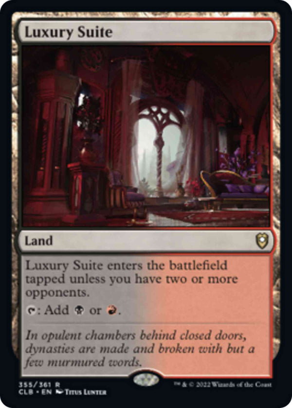 Luxury Suite [355] [Commander Legends: Battle for Baldur's Gate] [Non-Foil]