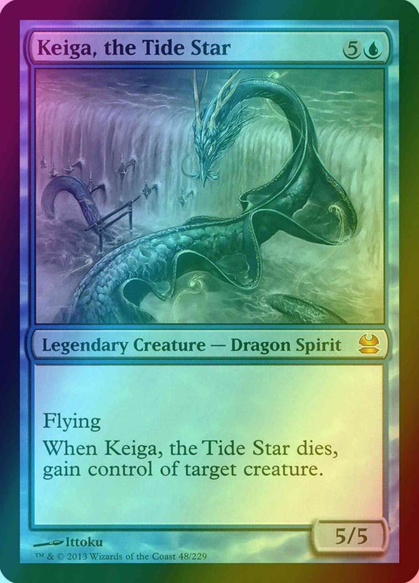 Keiga, the Tide Star [48] [Modern Masters] [Foil]