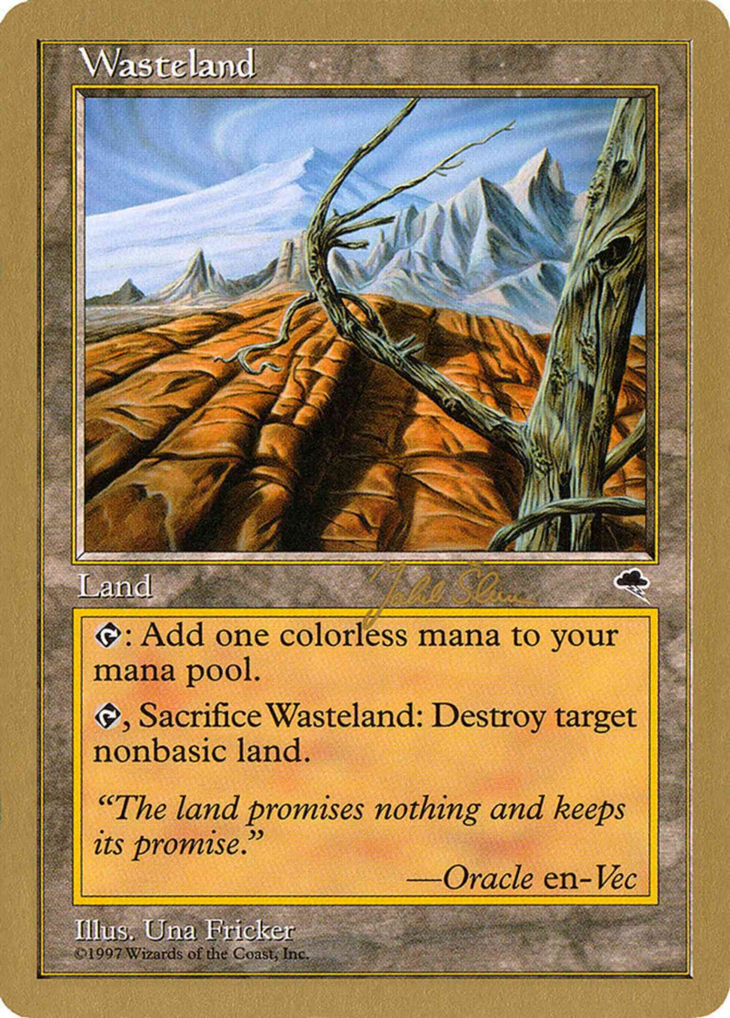 Wasteland [js330] [Jakub Slemer] [World Championship Decks 1999] [Non-Foil]