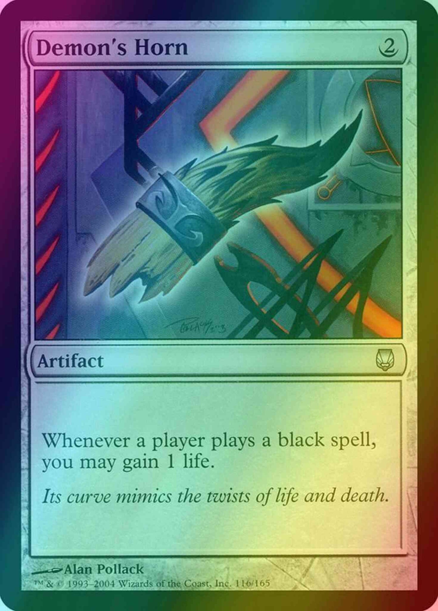 Demon's Horn [116] [Darksteel] [Foil]