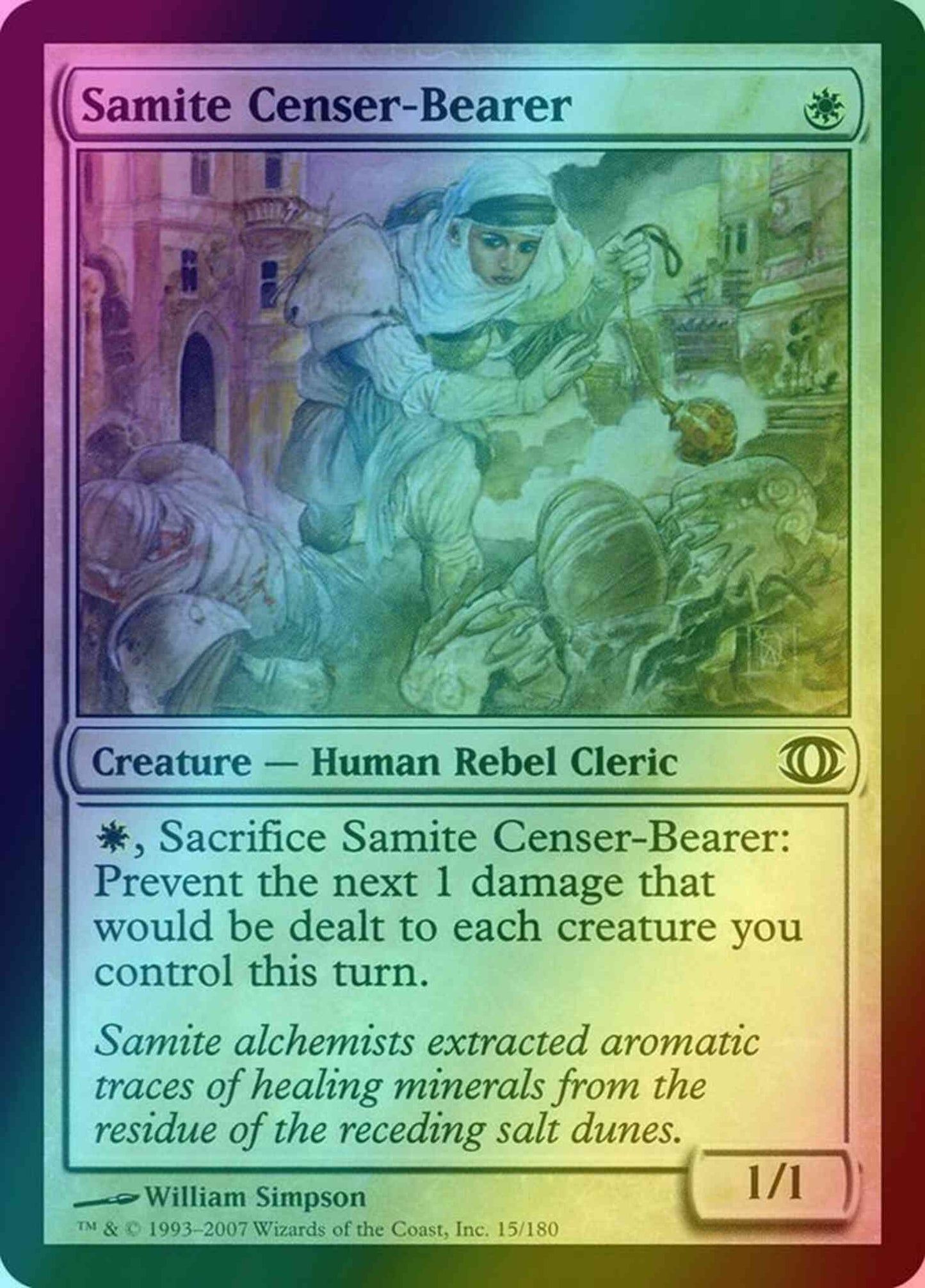 Samite Censer-Bearer [15] [Future Sight] [Foil]