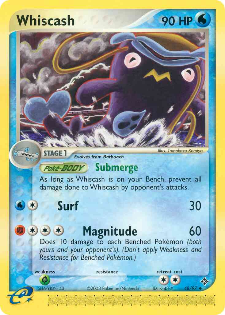 Whiscash - 48/97 - Uncommon [ex3-48] [Non-Holo]