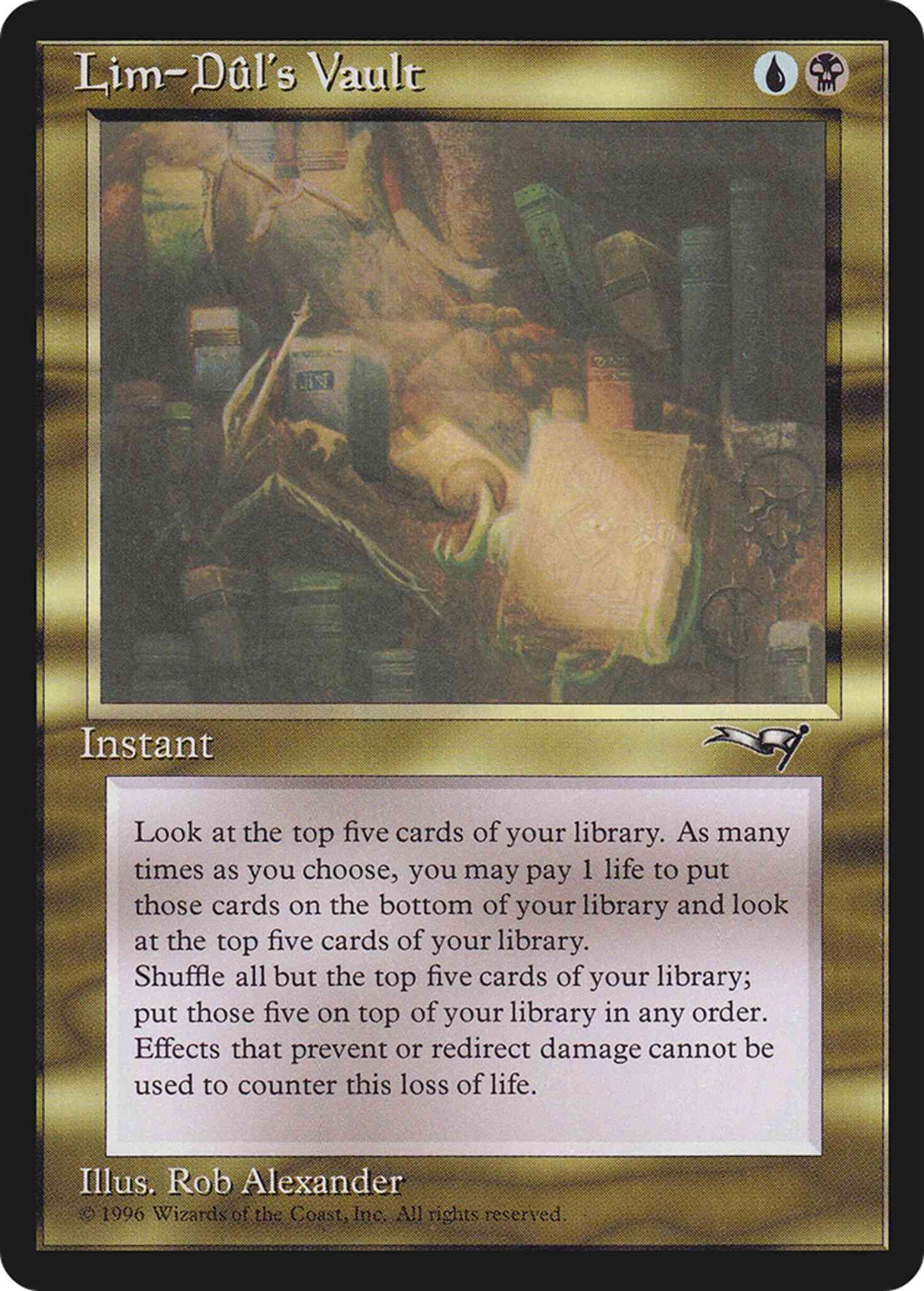 Lim-Dûl's Vault [107] [Alliances] [Non-Foil]
