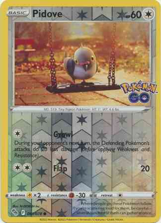 Pidove - 061/078 - Common [pgo-061] [Reverse Holo]