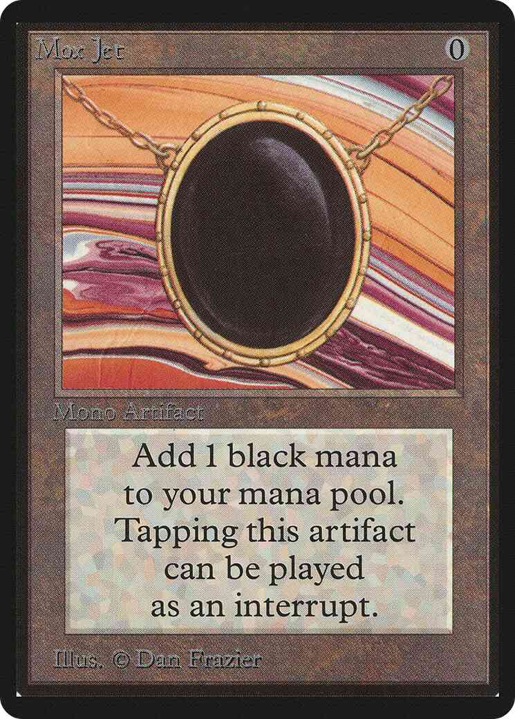 Mox Jet [263] [Limited Edition Beta] [Non-Foil]