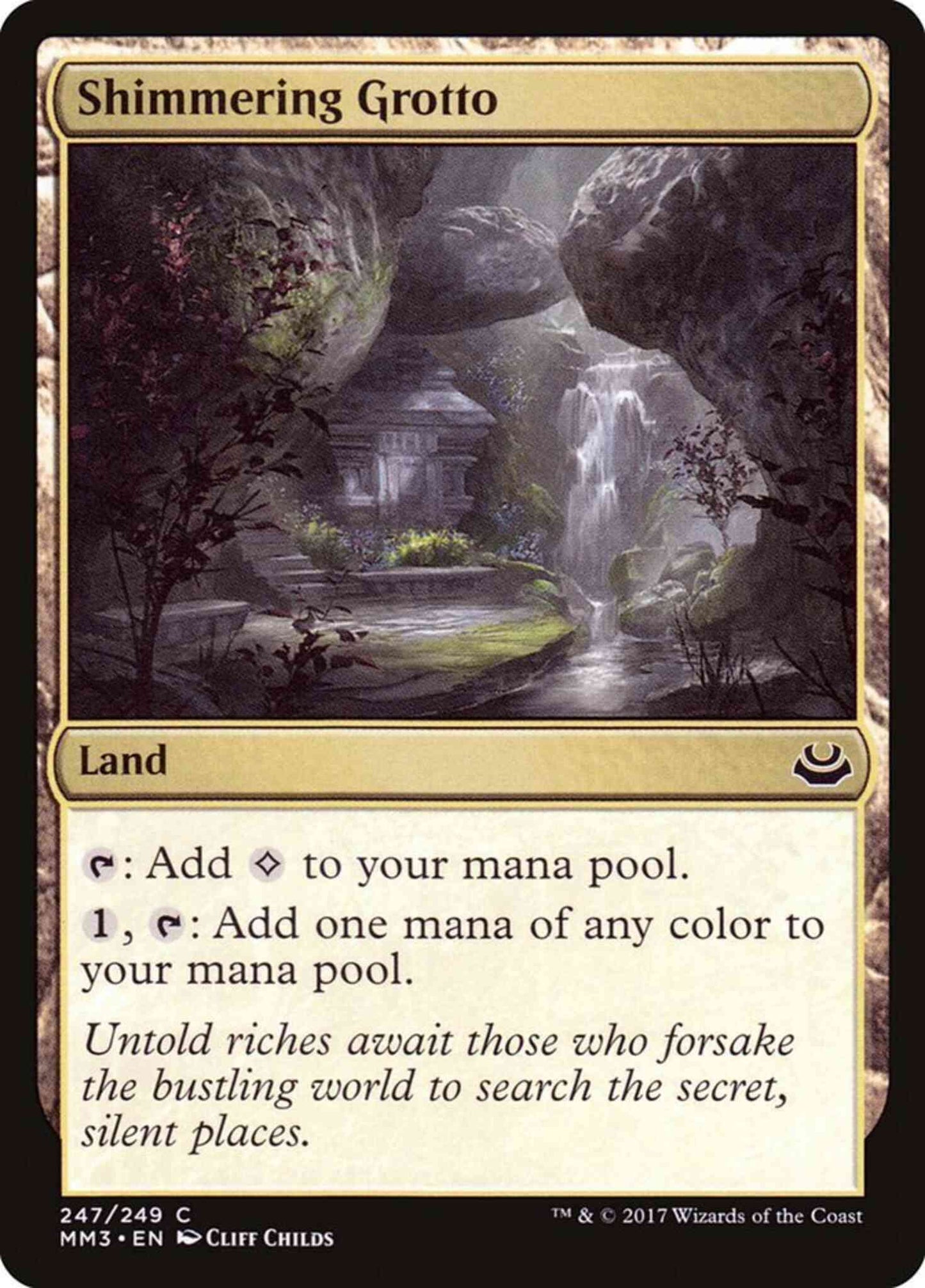 Shimmering Grotto [247] [Modern Masters 2017] [Non-Foil]