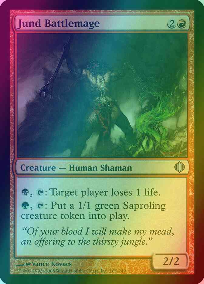 Jund Battlemage [106] [Shards Of Alara] [Foil]