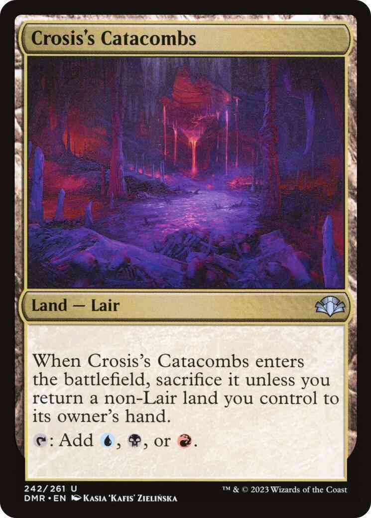 Crosis's Catacombs [242] [Dominaria Remastered] [Non-Foil]