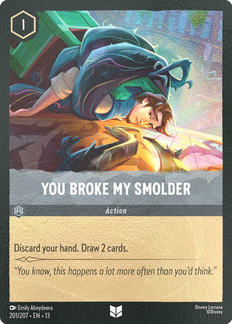 You Broke My Smolder - 201/204 [Attack of the Vine!] [Cold Foil]