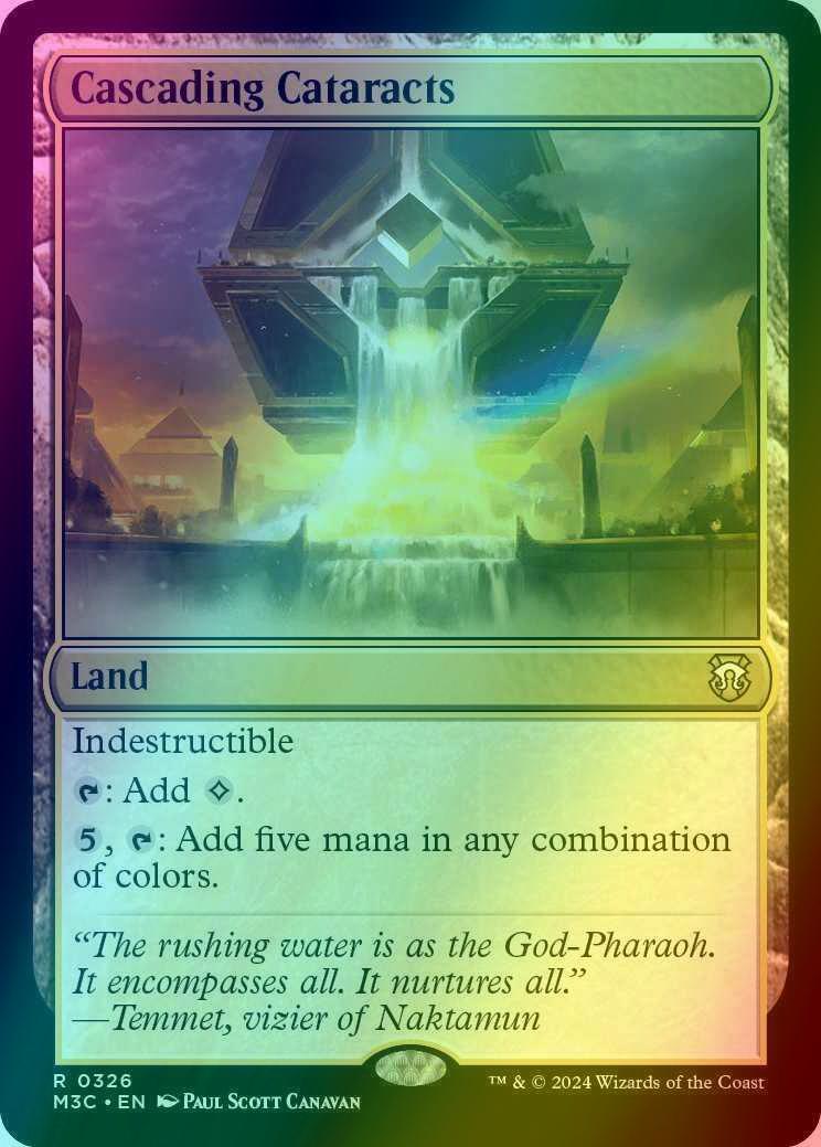Cascading Cataracts [326] [Modern Horizons 3: Commander] [Ripple Foil]