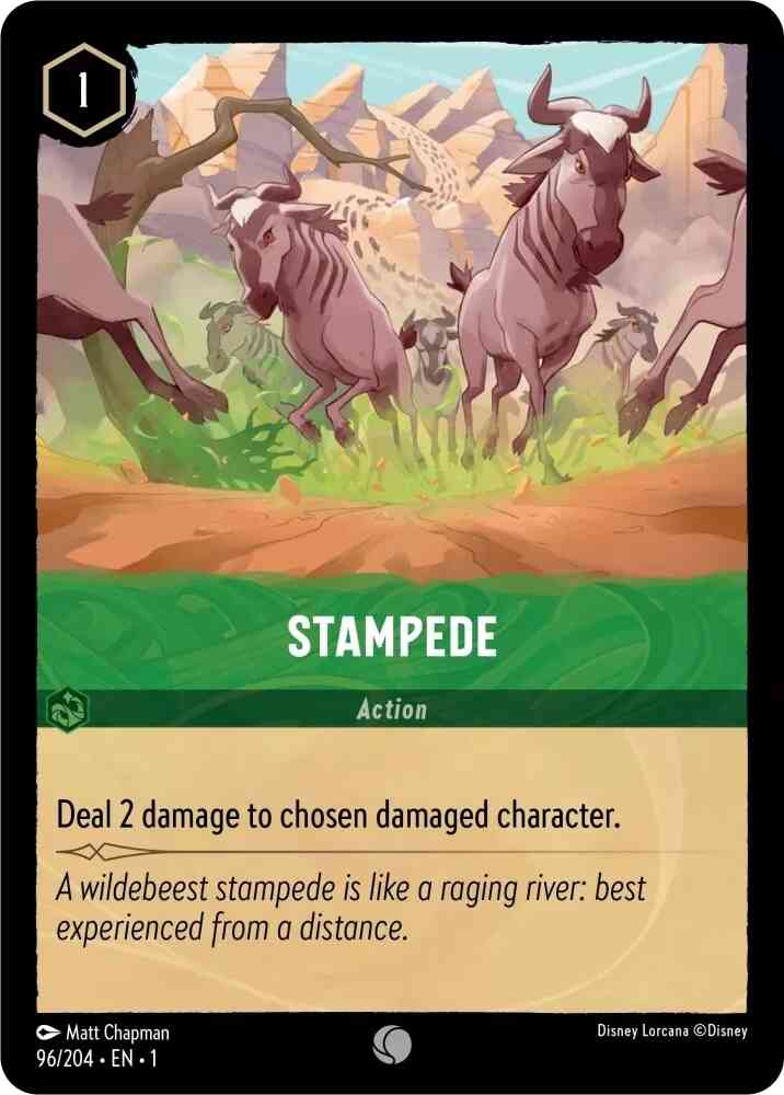 Stampede - 96/204 [The First Chapter] [Cold Foil]