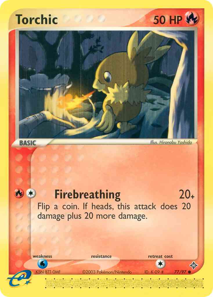 Torchic - 77/97 - Common [ex3-77] [Reverse Holo]