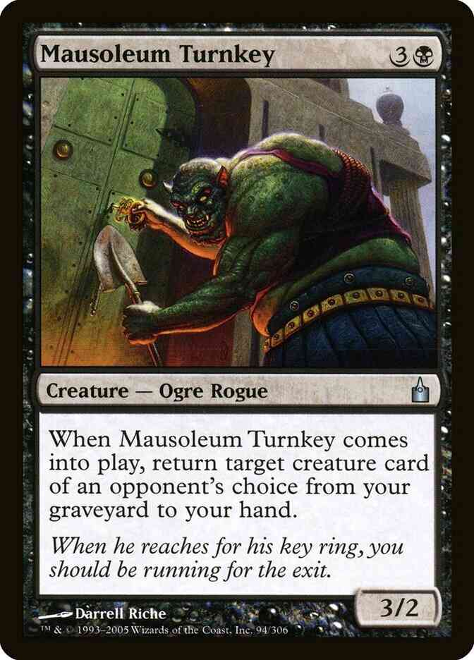 Mausoleum Turnkey [94] [Ravnica City Of Guilds] [Non-Foil]