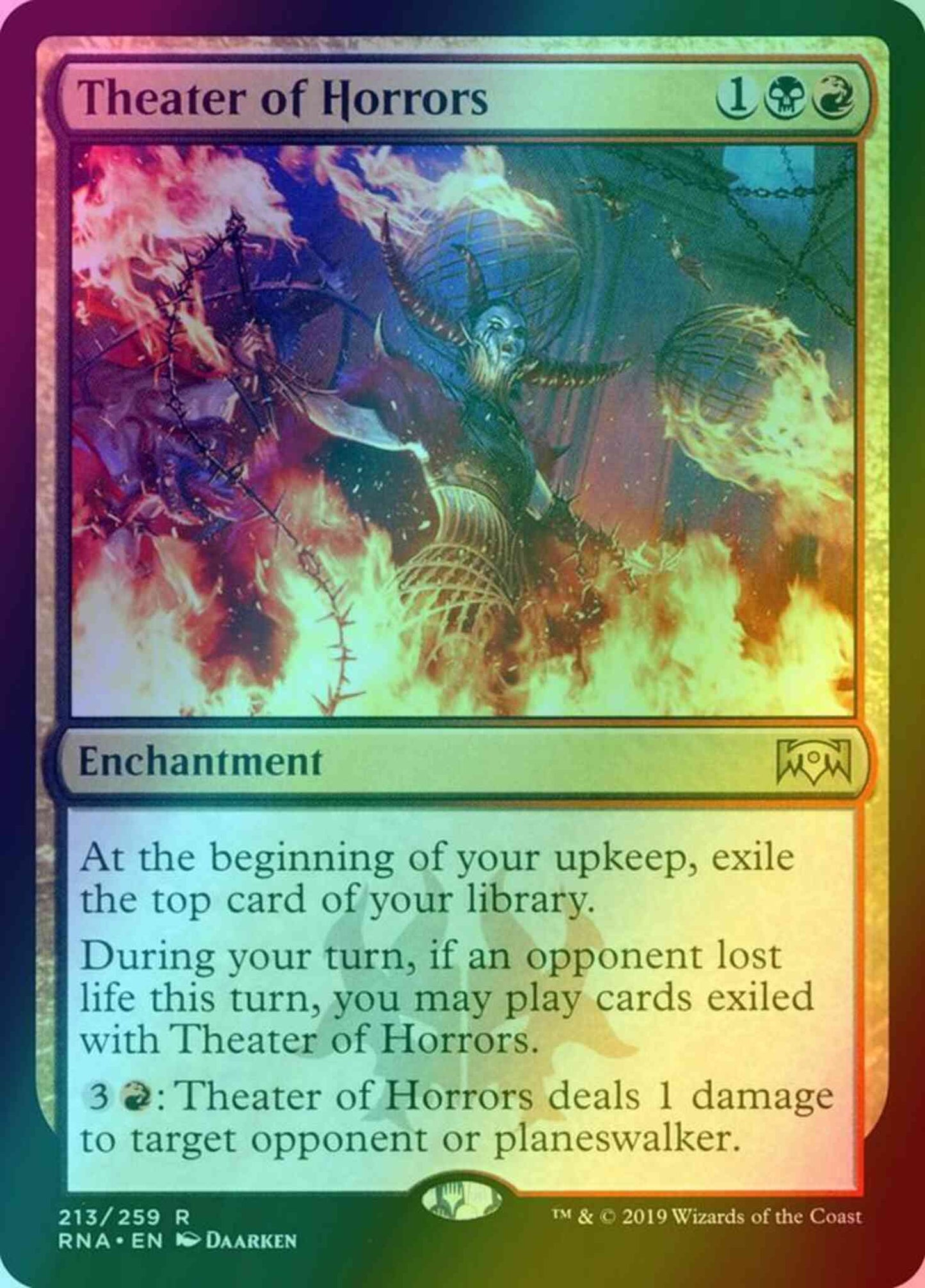 Theater of Horrors [213] [Ravnica Allegiance] [Foil]
