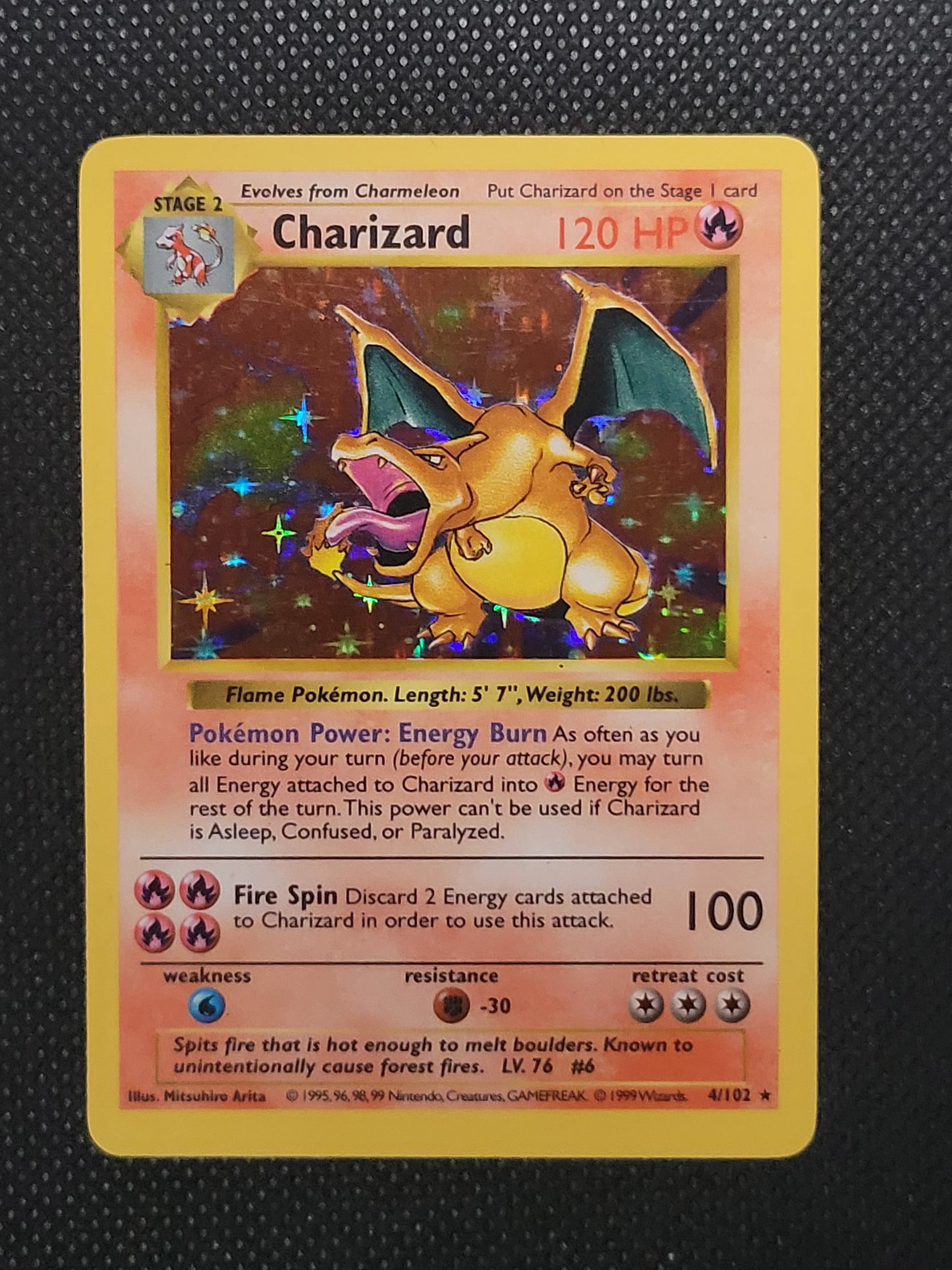 Charizard — Rare|Shadowless|Holo — ID 17556
