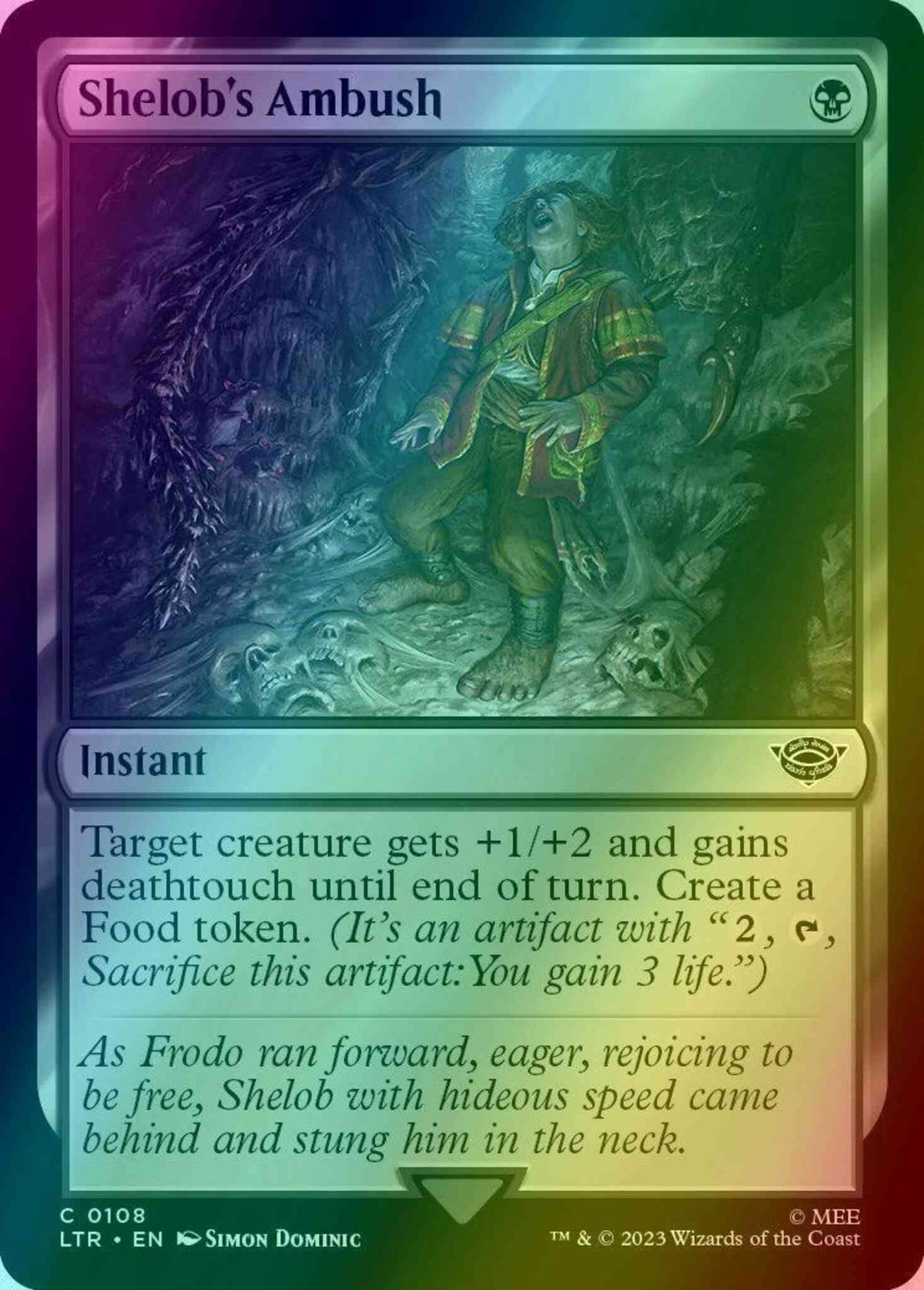 Shelob's Ambush [108] [The Lord of the Rings: Tales of Middle-earth] [Foil]
