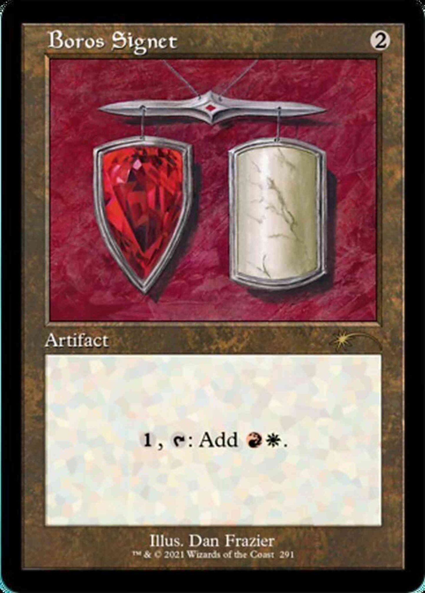 Boros Signet [0291] [Retro Frame] [Dan Frazier] [Secret Lair Drop] [Non-Foil]