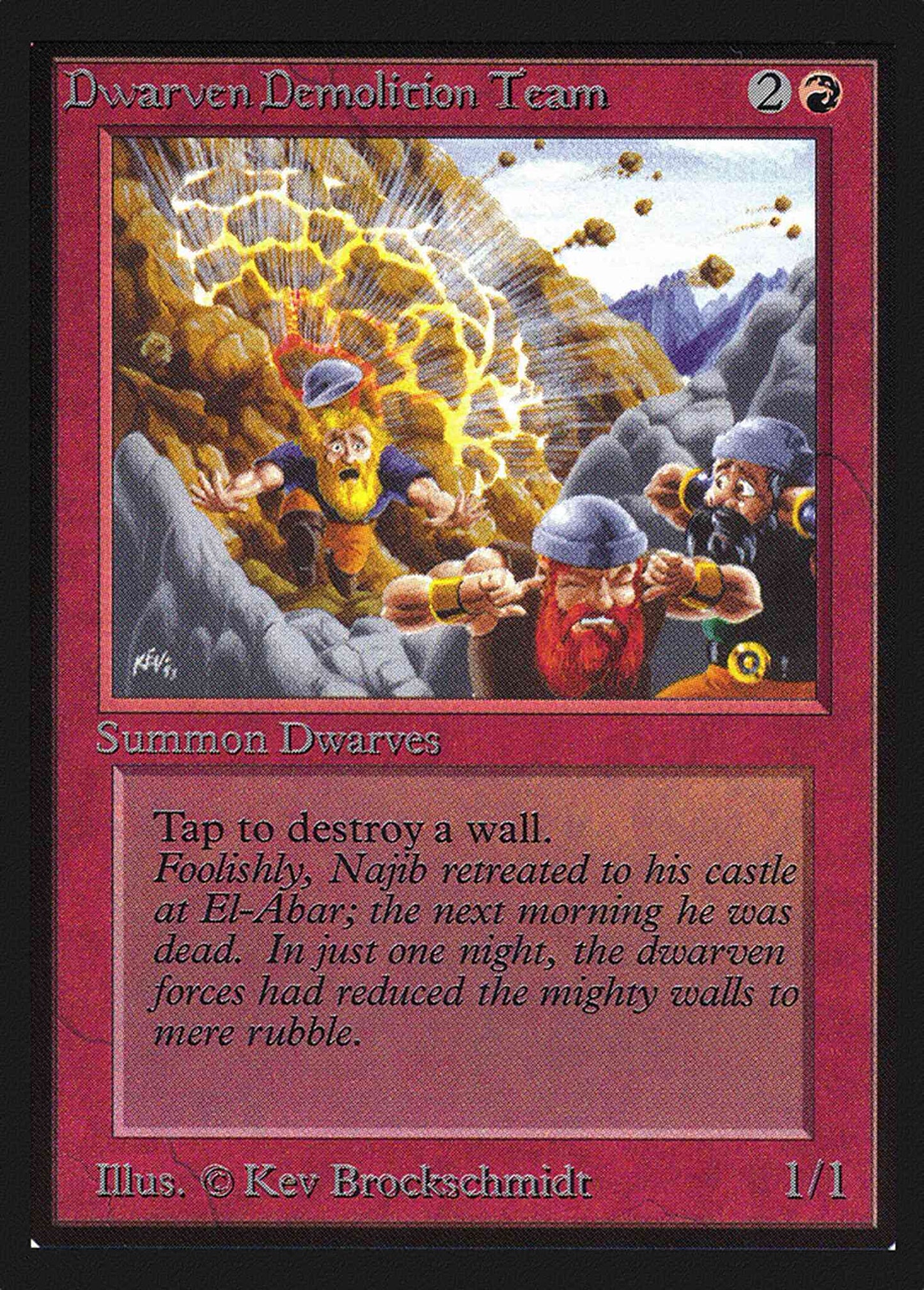 Dwarven Demolition Team [143] [Intl Collectors Edition] [Non-Foil]