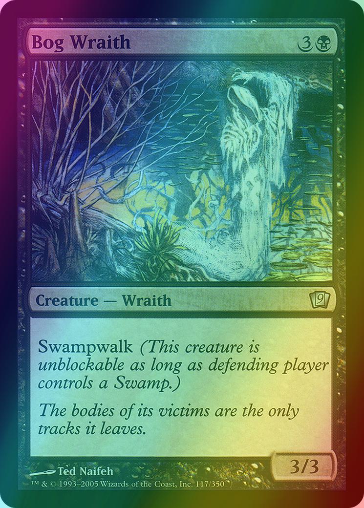 Bog Wraith [117x] [Ninth Edition] [Foil]