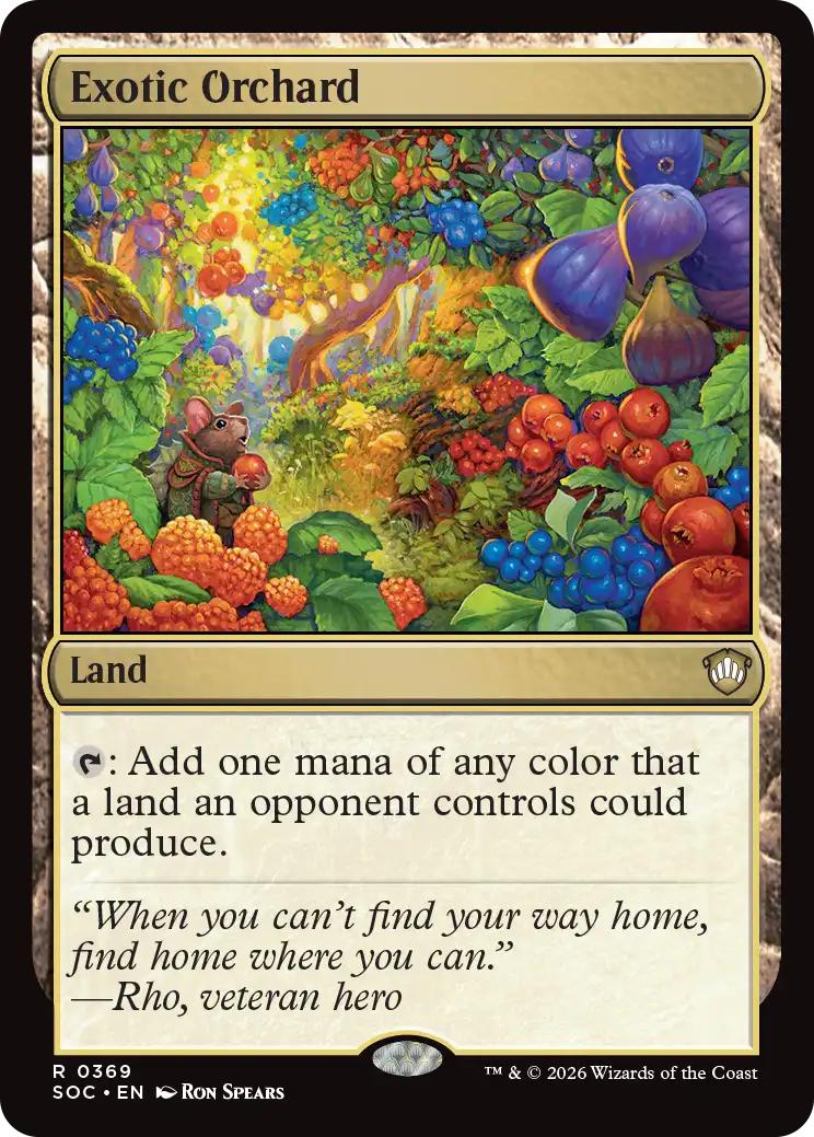 Exotic Orchard [369] [Secrets of Strixhaven: Commander] [Non-Foil]