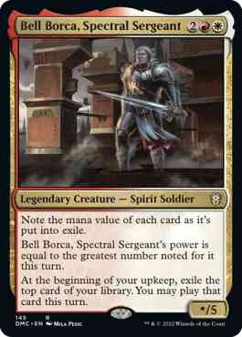 Bell Borca, Spectral Sergeant [145] [Dominaria United: Commander] [Non-Foil]